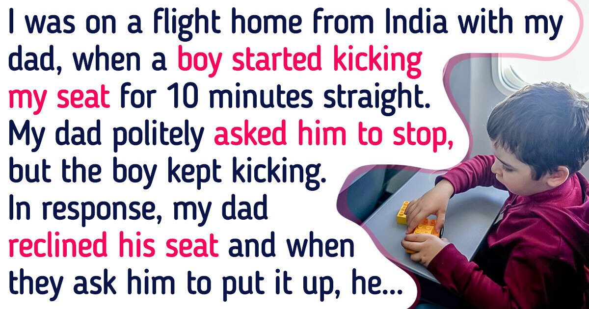 Minute Boy Saved Kicking My Seat At some level of a Lengthy Flight — My Dad Taught Him a Lesson